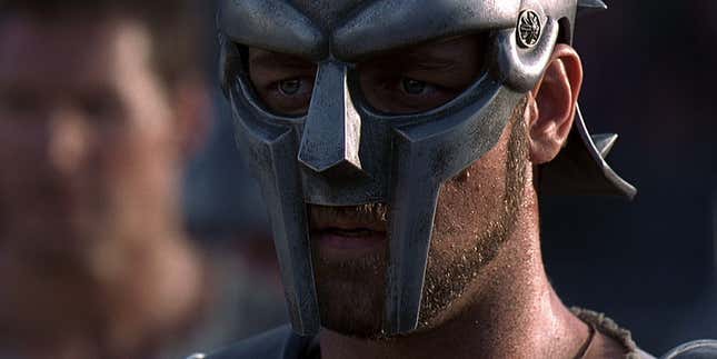 Imagen para el artículo titulado 20 años de Gladiator: la &quot;casi&quot; mutilación Russell Crowe y otras curiosidades de un rodaje caótico