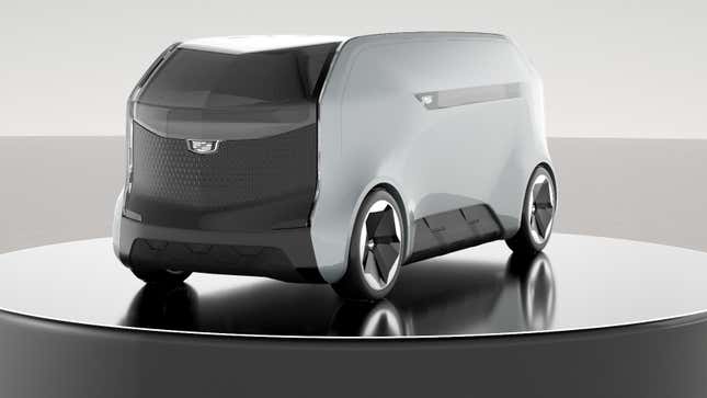 Image for article titled The Cadillac PAV Pod Concept Takes The Nightclub On The Road