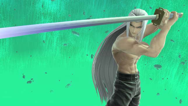 I don’t know what’s sharper: his sword or those abs.