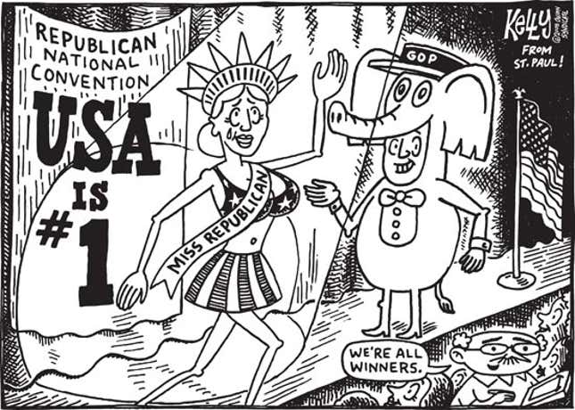 Image for article titled Editorial Cartoon - September 1, 2008