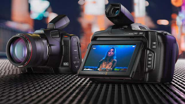 Image for article titled Blackmagic Announces Updated BMPCC 6K Pro Cam with New HDR Display