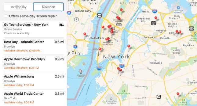 Image for article titled Apple Now Lets You Get Your iPhone Repaired at Your Home or Work