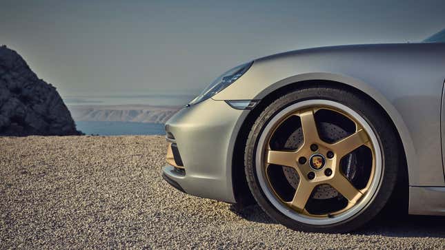 Image for article titled Porsche&#39;s Boxster 25 Years Edition Has Exceptional Wheels