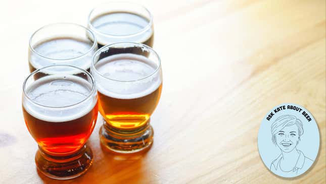 Image for article titled Ask Kate About Beer: What&#39;s the problem with beer flights?