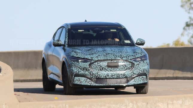 Image for article titled This Is The Ford &#39;Mustang-Inspired&#39; SUV Caught Almost Totally Undisguised