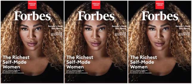 Image for article titled Serena Williams Is the First Athlete to Make Forbes’ List of the World’s Richest Self-Made Women—By Investing in Herself