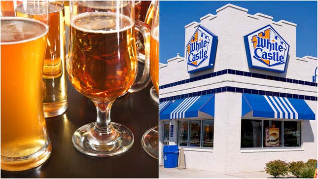 Image for article titled Future White Castle beer better be available by the Crave Case