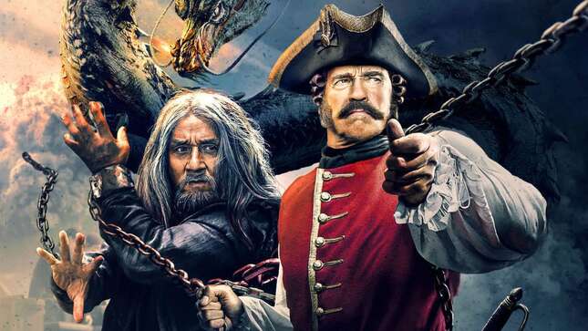 Schwarzenegger y Jakie Chan protagonizan <i>The Iron Mask</i> y este es su primer y trepidante trailer