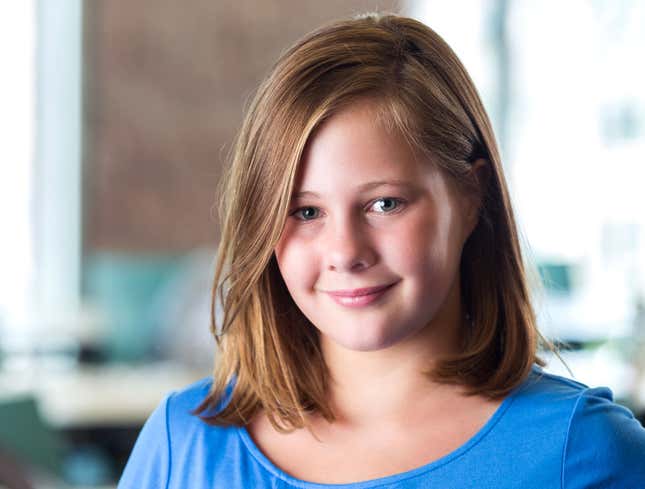 Image for article titled 11-Year-Old Moron Can’t Wait To Get Her First Period