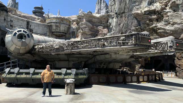 Germain in front of his pride and joy earlier this year.