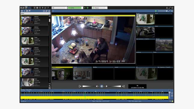 How you set up and connect your cameras is up to you.