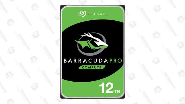 Seagate BarraCuda Pro 12TB Internal HDD | $350 | Amazon