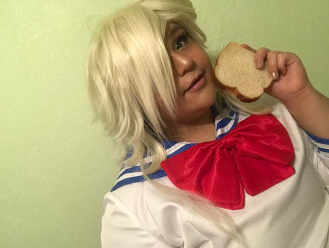 Image for article titled Welcome To BreadCon, Where Everyone Is An Anime Character Who Is Late For School