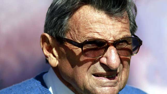 Image for article titled Freeh Report: Joe Paterno Burning In Hell Right Now