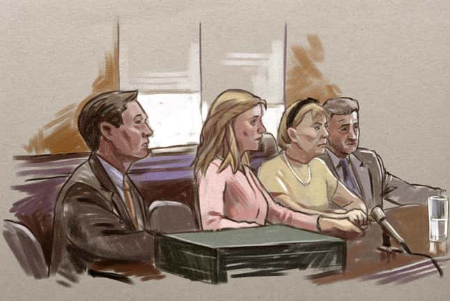 Image for article titled Stevenson Trial Courtroom Sketches