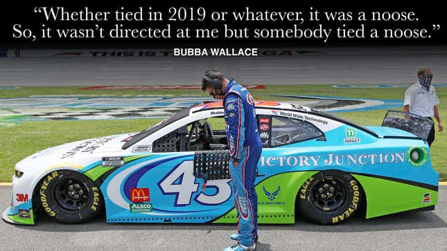 No, Bubba Wallace is not Jussie Smollett 2.0.
