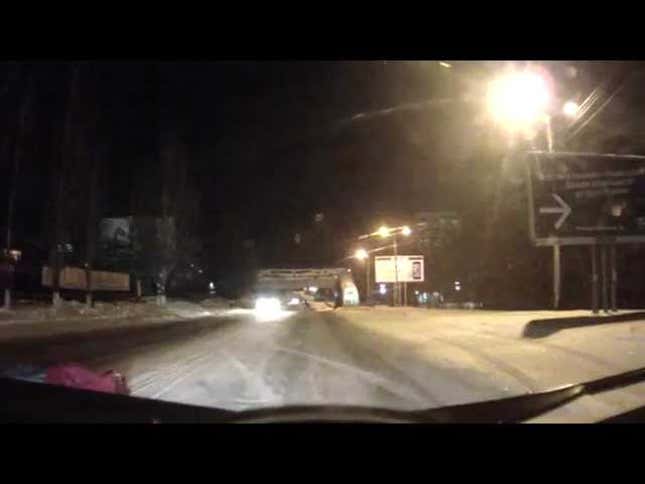 Russian Driver Finds A Body In The Road And Apparently That's Fine
