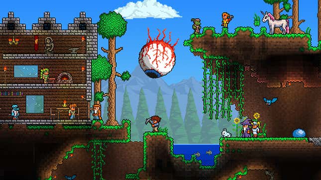 Image for article titled Terraria Dev Cancels Stadia Port Over Being Shut Out Of Google Accounts