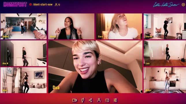 Image for article titled Allow These Virtual Concerts From BTS, Mariah Carey, and Dua Lipa to Fuel You