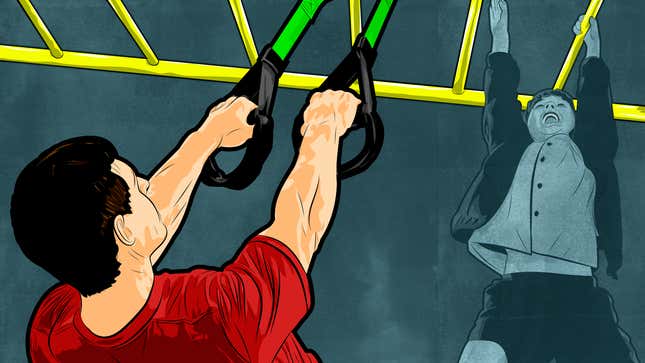 Image for article titled All the Unusual Places You Can Use Suspension Trainers to Get a Great Workout