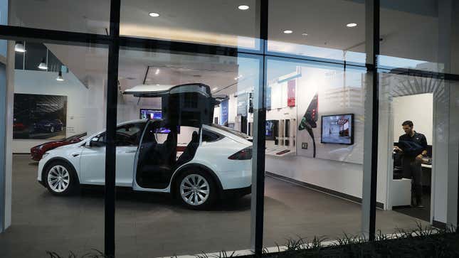 Image for article titled You Can Buy A Tesla With Bitcoin Now