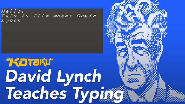 Please Let David Lynch Teach You Typing