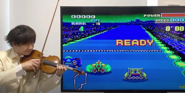 Image for article titled Retro Nintendo Games Come To Life With A Violin