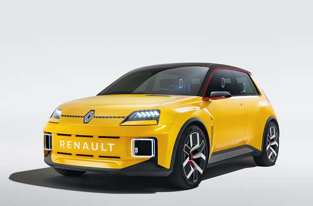 Imagen para el artículo titulado Renault presenta un alucinante concepto de Renault 5 eléctrico