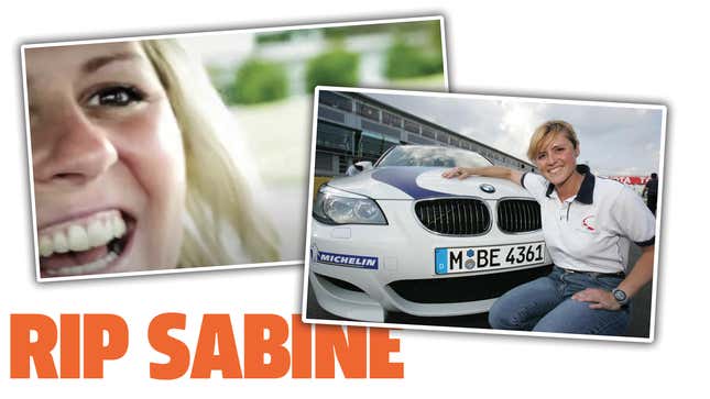 Image for article titled Sabine Schmitz, Queen Of The Nürburgring, Has Died At 51