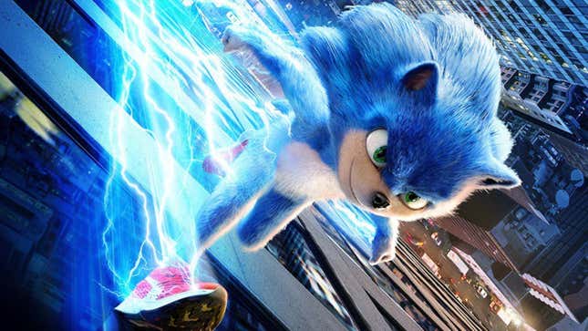 Sonic the Hedgehog may not look like this when the film is released.