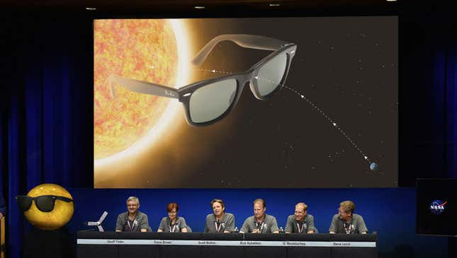 Image for article titled NASA Announces Plans To Place Giant Pair Of Shades On Sun