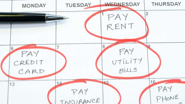 Image for article titled Stay on Track With a Budget Calendar