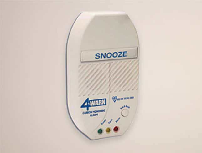 Image for article titled Carbon-Monoxide Detector With Snooze Button Recalled