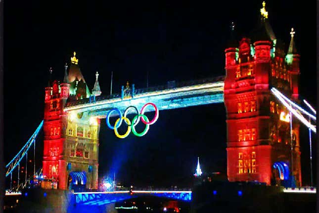 Image for article titled Highlights From 2012 Olympic Opening Ceremony