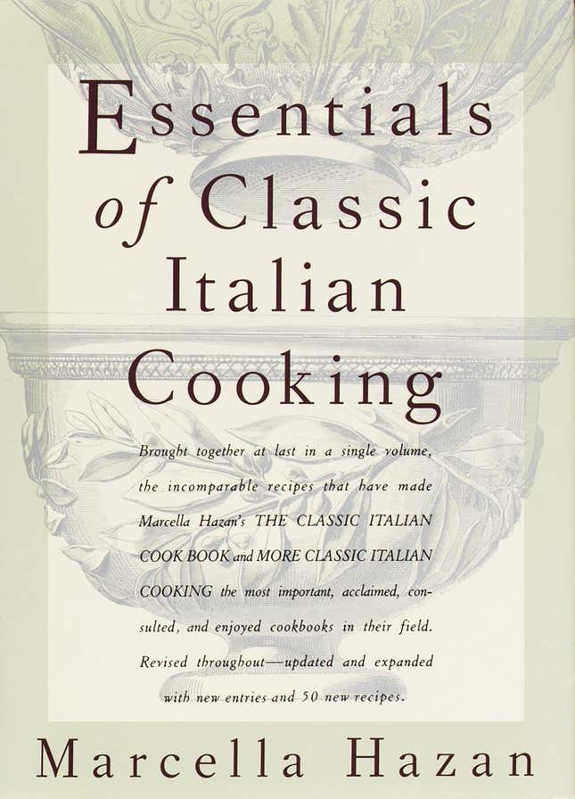 Image for article titled Cooking, finally, from the greatest Italian cookbook ever written
