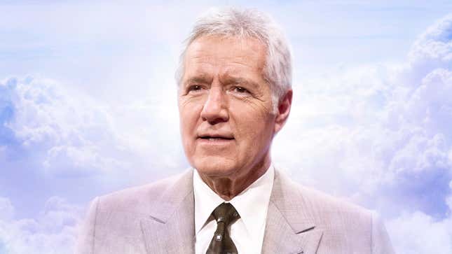 Image for article titled Alex Trebek Politely Listens To Lame Anecdote About Time Archangel Saw Bear