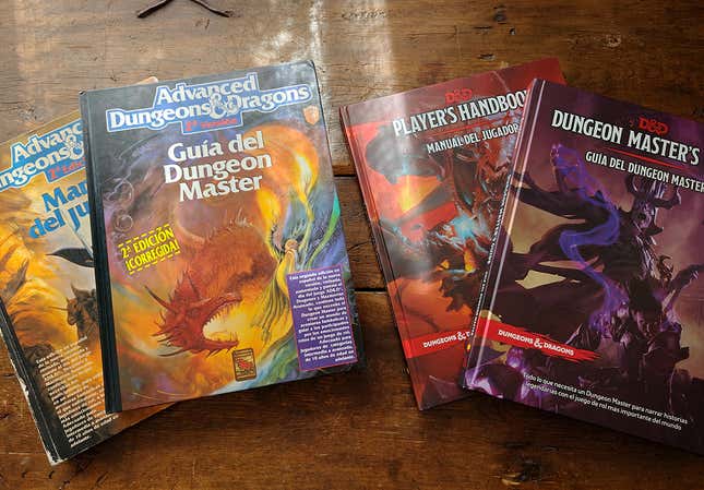 Manuales de juego básicos de Dungeons & Dragons