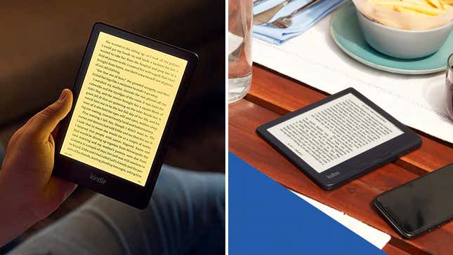 Kobo Libra 2 or Amazon Kindle Paperwhite 5 Signature Edition E-Readers