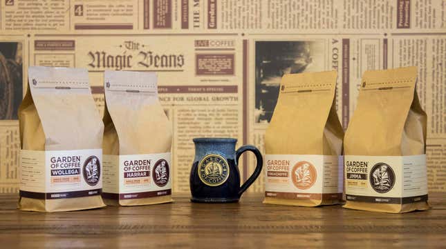 Garden of Coffee samples