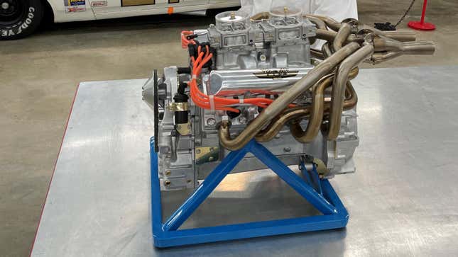 Image for article titled NASCAR&#39;s Leonard Wood Spent Quarantine Building A Mini 427 Ford Engine