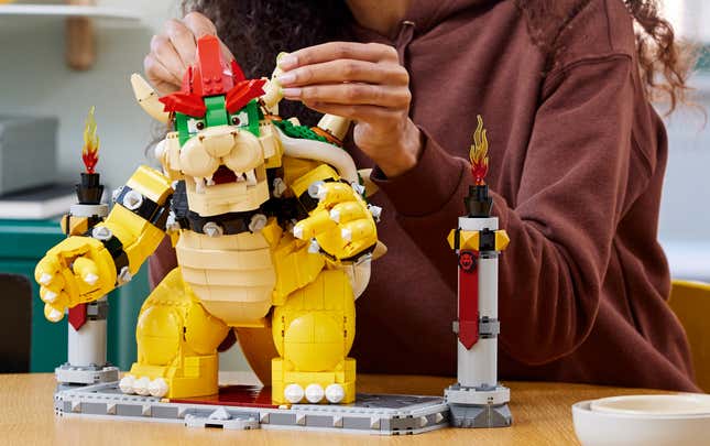 Legos Neues Super Mario The Mighty Bowser-Set.