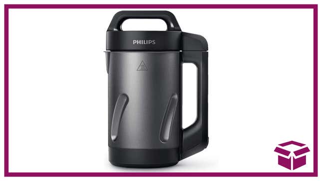 The Philips soup and smoothie maker on display.