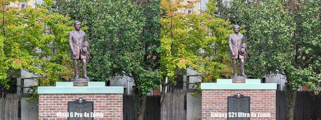 Google 6 Pro 4x zoom comparison