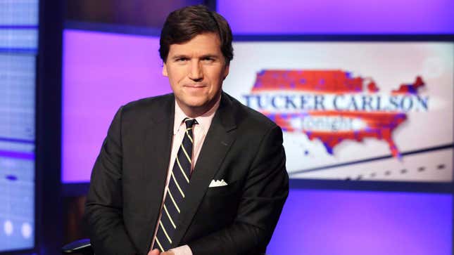 Image for article titled Bye, Fool! Tucker Carlson Finally Axed From Fox According To Shocking New Statement