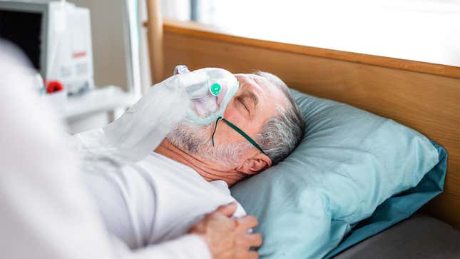 Image for article titled Covid-Paranoid Man Still Won’t Remove Ventilator