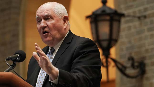 Image for article titled ‘I Was The One Who Slept With Stormy Daniels,’ Says Sonny Perdue In Desperate Attempt To Serve As Trump’s Fall Guy
