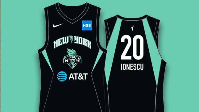 Women's Nike Sabrina Ionescu Mint New York Liberty 2023 Rebel Edition Victory Player Jersey