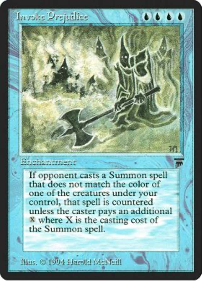 Image for article titled Wizards Of The Coast Bans 7 Racist Magic: The Gathering Cards