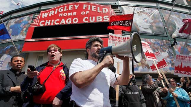 Image for article titled Wrigley Field Supporters Propose Tearing Down Rest Of Chicago