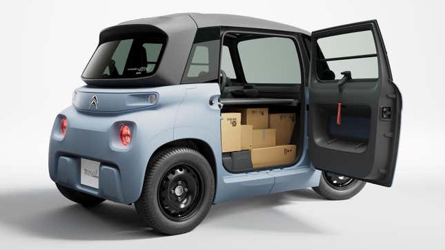 Image for article titled The Citroën My Ami Cargo Is Here To Taunt Us